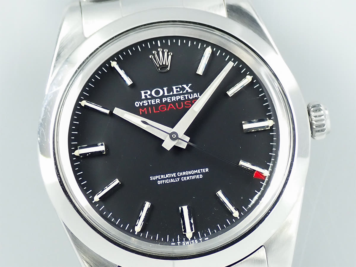 ロレックス ミルガウス Ref.1019 ブラック文字盤 中古 734YHVX8