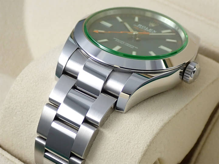 ロレックス ミルガウス Ref.116400GV ステンレススチール Zブルー文字盤