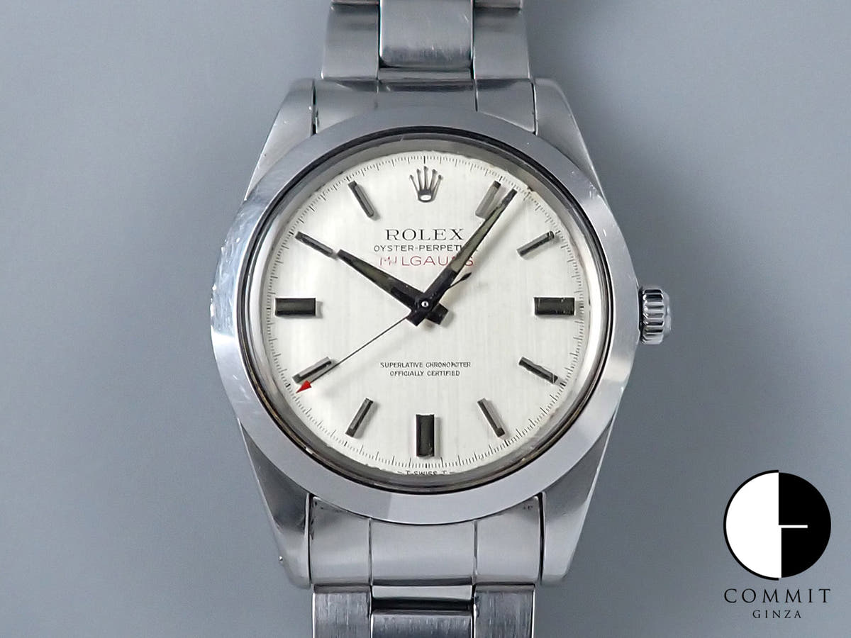 ロレックス ミルガウス Ref.1019 シルバー文字盤 中古 VSSP9P7P