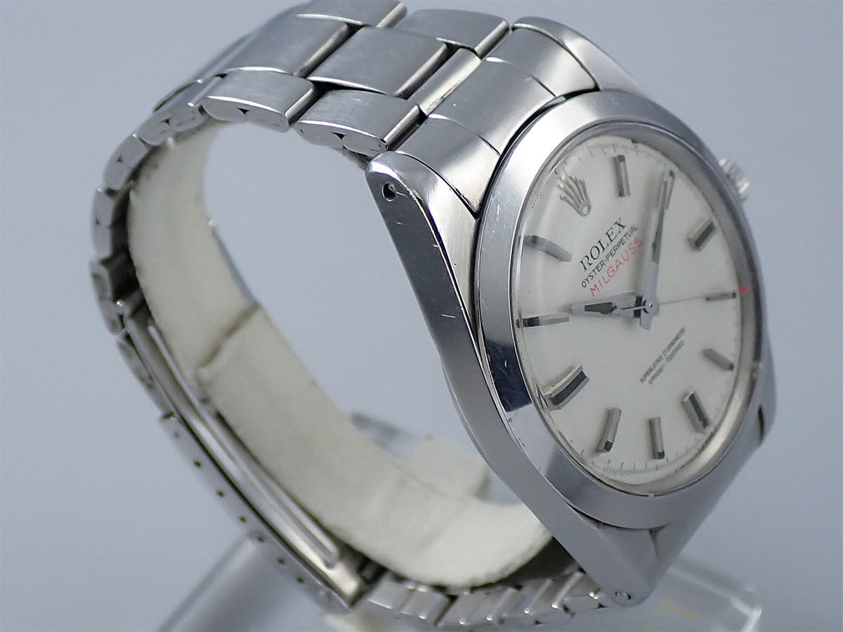 ロレックス ミルガウス Ref.1019 シルバー文字盤 中古 VSSP9P7P