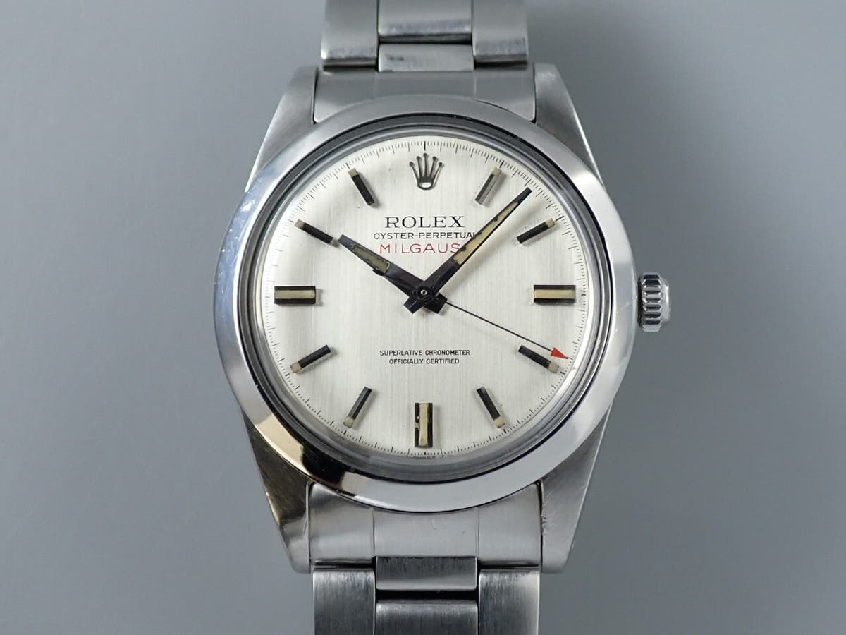 ロレックス ミルガウス Ref.1019 シルバー文字盤 中古 5RTW696U