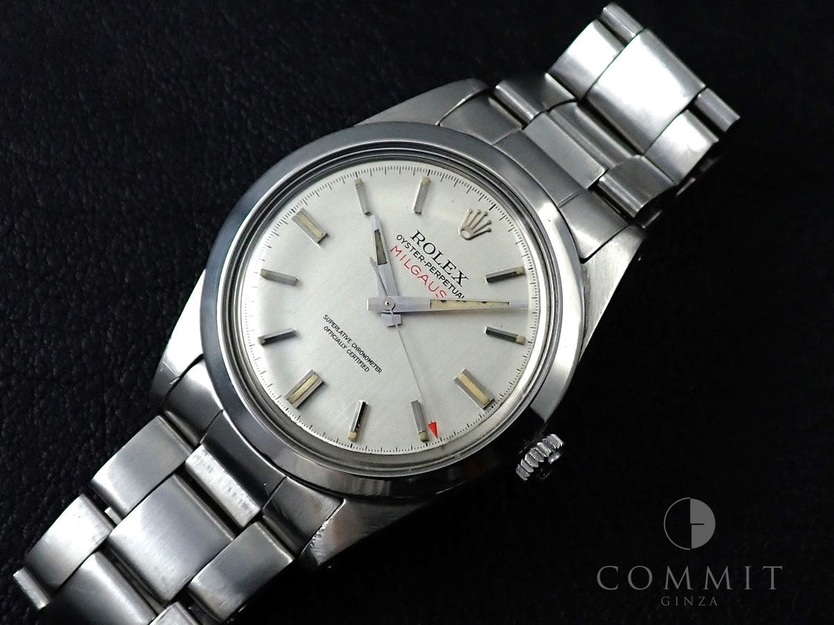 ロレックス ミルガウス Ref.1019 シルバー文字盤 中古 5RTW696U