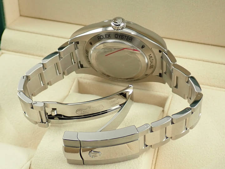 ロレックス ミルガウス Ref.116400GV ステンレススチール ブラック文字盤