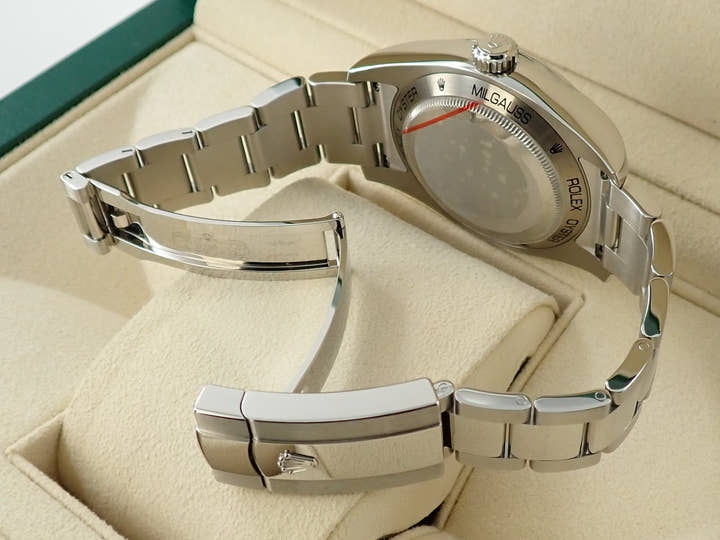 ロレックス ミルガウス Ref.116400GV ステンレススチール ブラック文字盤
