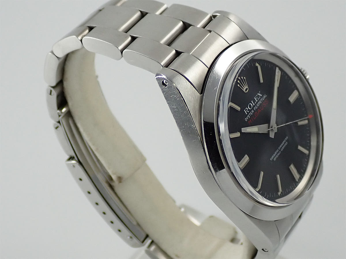ロレックス ミルガウス Ref.1019 ブラック文字盤 中古 L7LV2Z03
