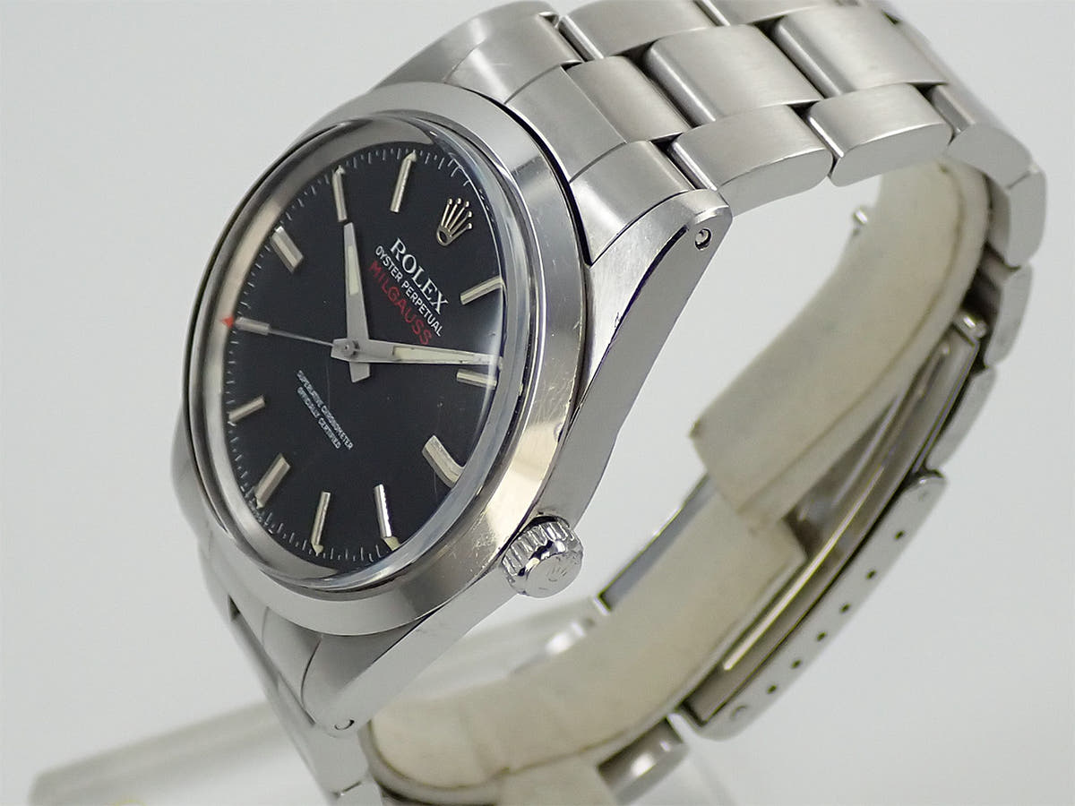 ロレックス ミルガウス Ref.1019 ブラック文字盤 中古 L7LV2Z03