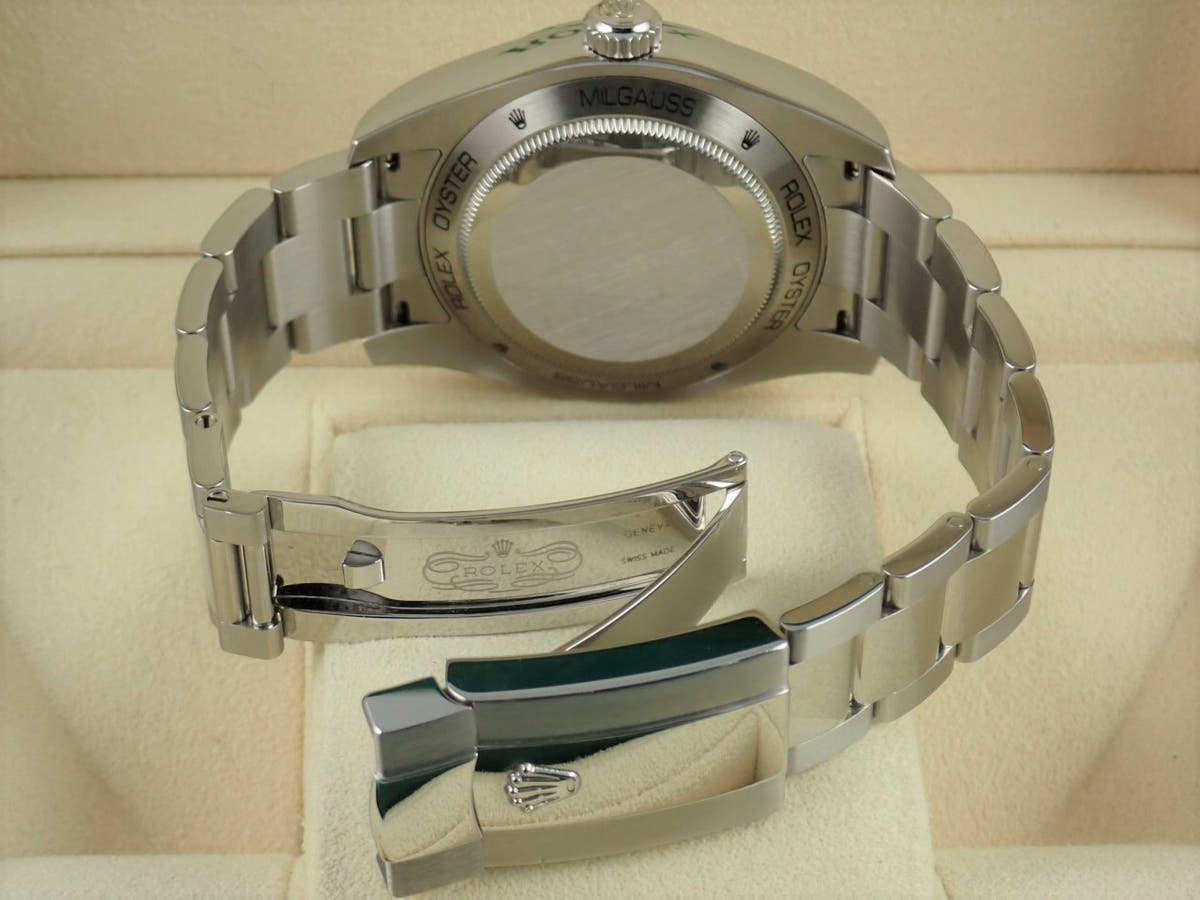 ロレックス ミルガウス Ref.116400 ホワイト文字盤 中古 milgauss-17