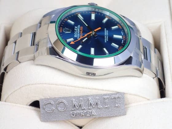 Rolex Milgauss Ref.116400GV Z Blue Dial Unused milgauss-5