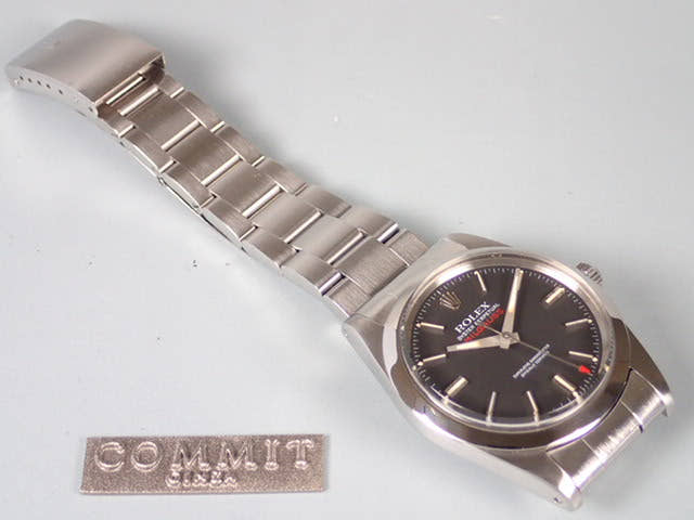 ロレックス ミルガウス Ref.1019 ブラック文字盤 中古 milgauss-6