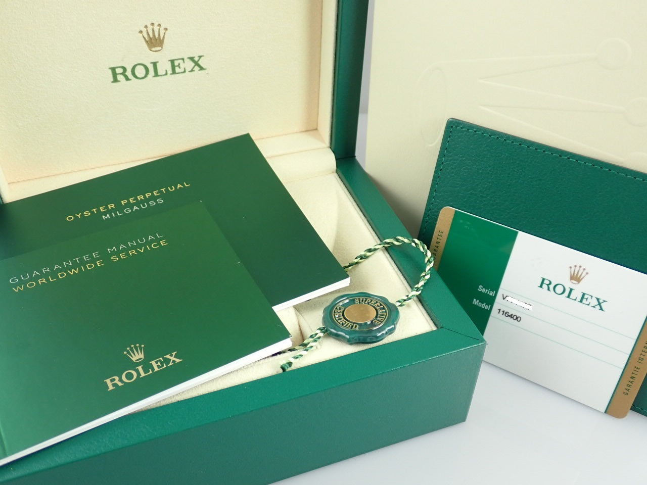 Rolex Milgauss White Dial V Series &lt;Warranty, Box, etc.&gt;