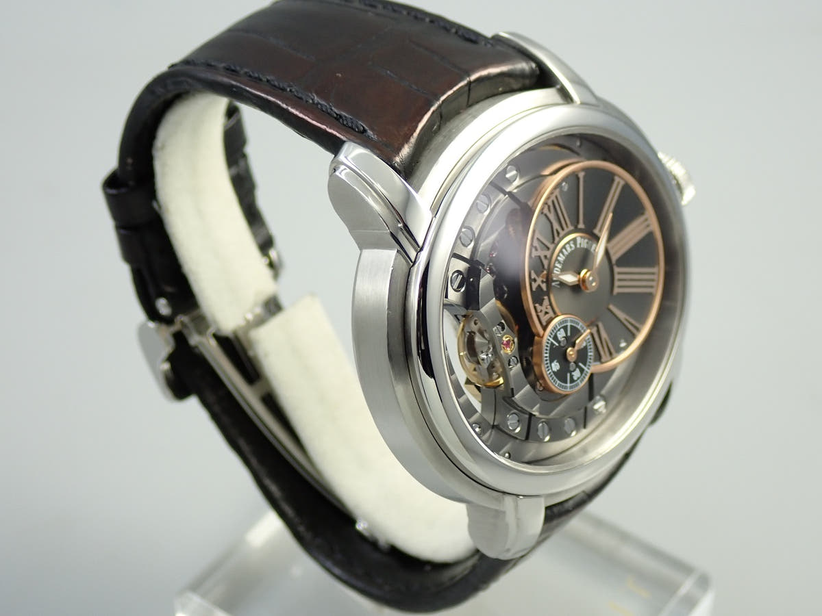 オーデマピゲ ミレネリー 4101 Ref.15350ST.OO.D002CR.01 スケルトン文字盤 中古 35S96626