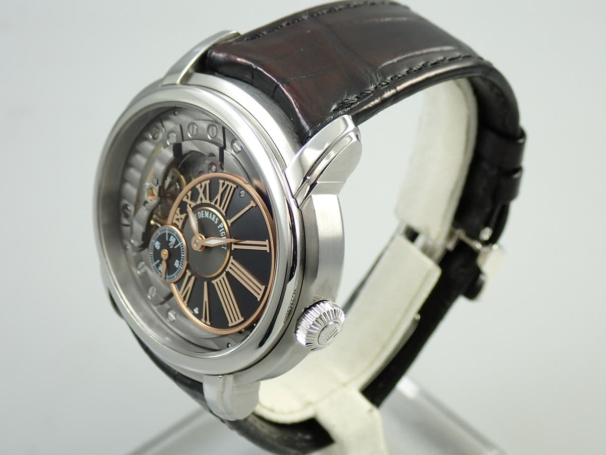 オーデマピゲ ミレネリー 4101 Ref.15350ST.OO.D002CR.01 スケルトン文字盤 中古 35S96626