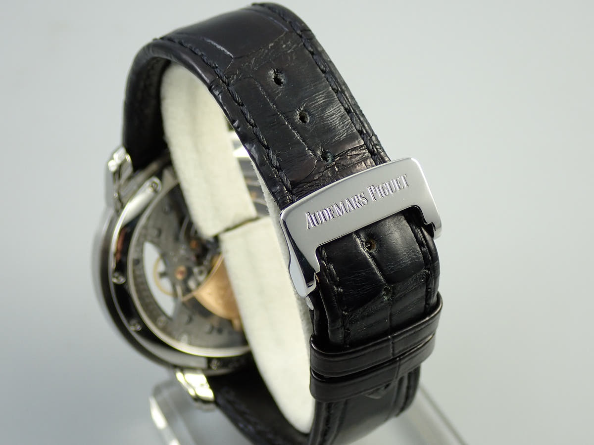 オーデマピゲ ミレネリー 4101 Ref.15350ST.OO.D002CR.01 スケルトン文字盤 中古 35S96626