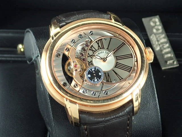 オーデマピゲ ミレネリー Ref.15350OR.OO.D093CR.01 チャコールグレー/シルバーカラー文字盤 中古 millenary