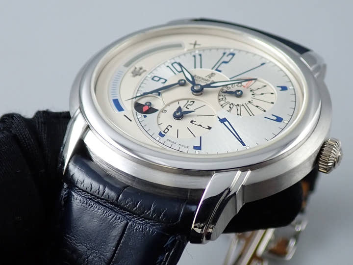 Audemars Piguet Millenary Maserati 90th Anniversary Model Ref. 26150PT.OO.D028CR.01 Platinum Silver Dial