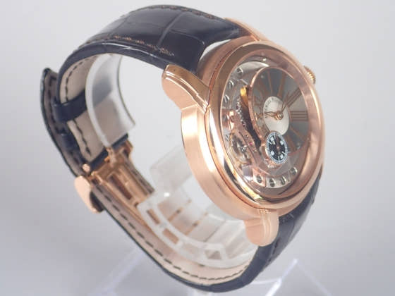 オーデマピゲ ミレネリー Ref.15350OR.OO.D093CR.01 チャコールグレーとシルバーカラーの文字盤 中古 millennry