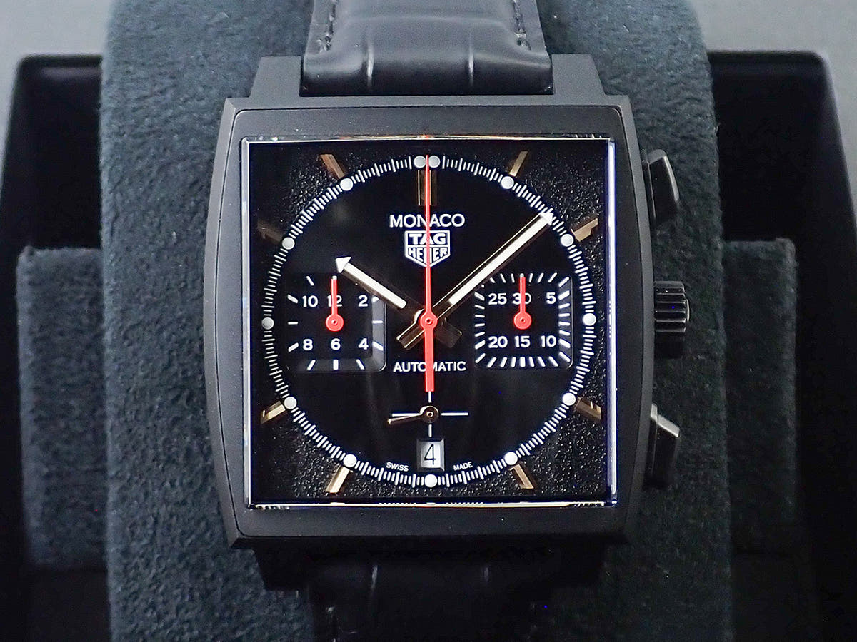 タグホイヤー モナコ スペシャルエディション Ref.CBL2180.FC6497 ブラック文字盤 未使用 H1228609