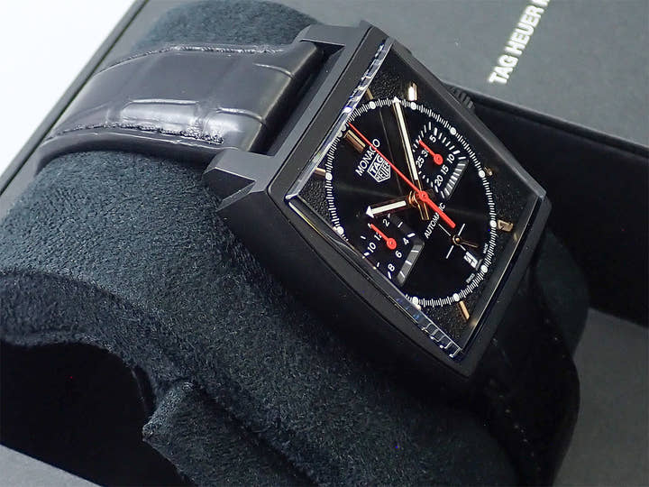 タグホイヤー モナコ スペシャルエディション Ref.CBL2180.FC6497 ブラック文字盤 未使用 H1228609