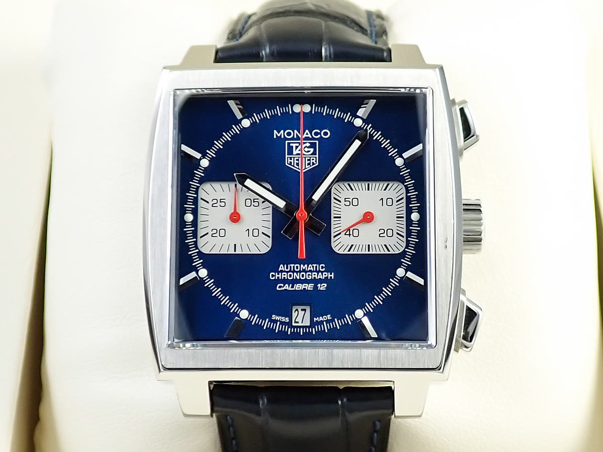 Tag Heuer Monaco Steve McQueen Ref.CAW2111.FC6183 Blue Dial Used 7SJFX4JU