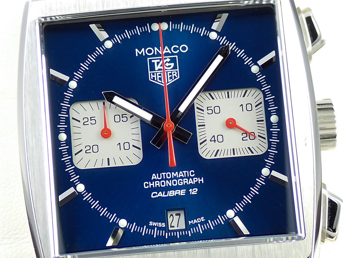 Tag Heuer Monaco Steve McQueen Ref.CAW2111.FC6183 Blue Dial Used 7SJFX4JU
