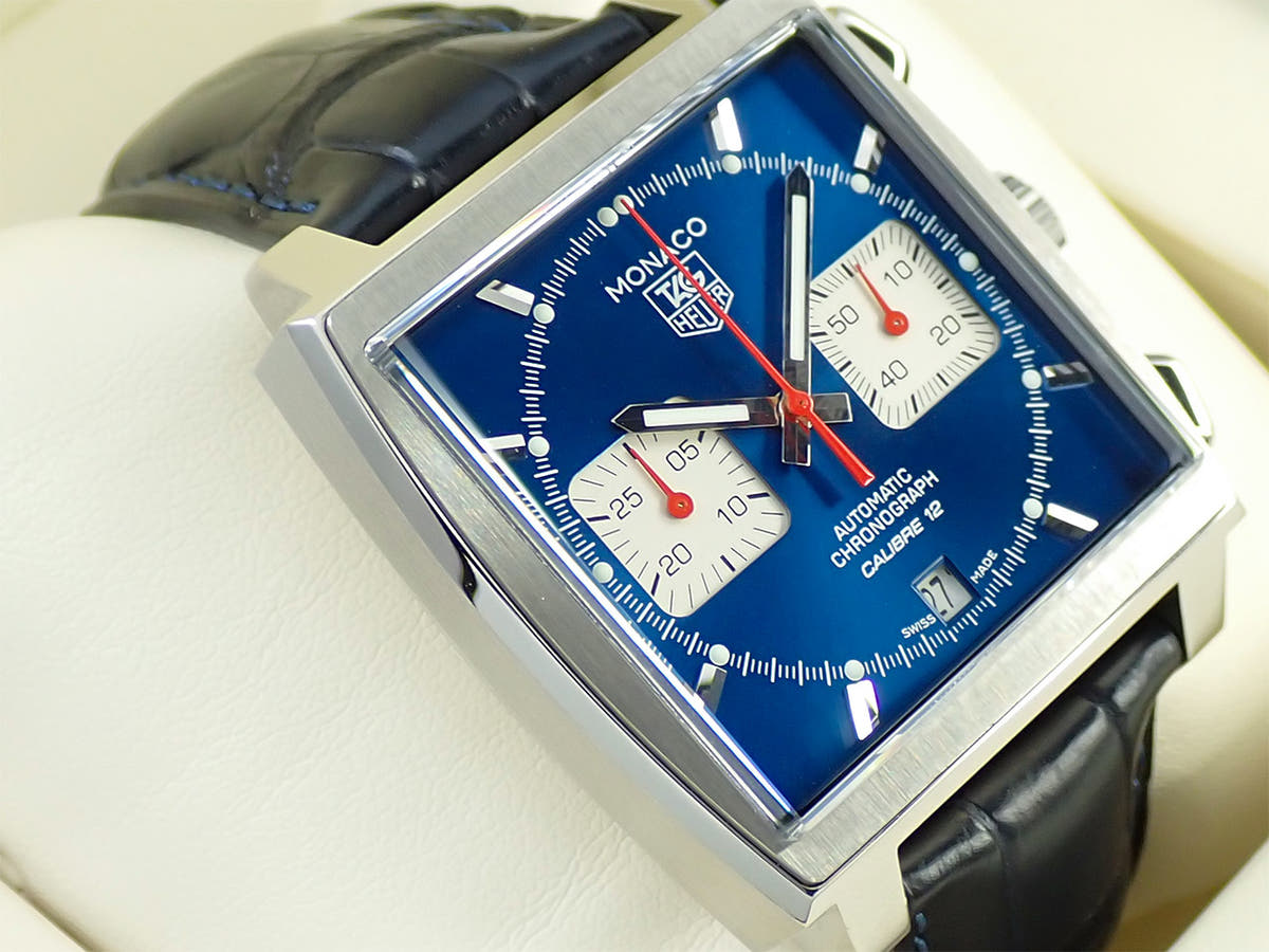 Tag Heuer Monaco Steve McQueen Ref.CAW2111.FC6183 Blue Dial Used 7SJFX4JU