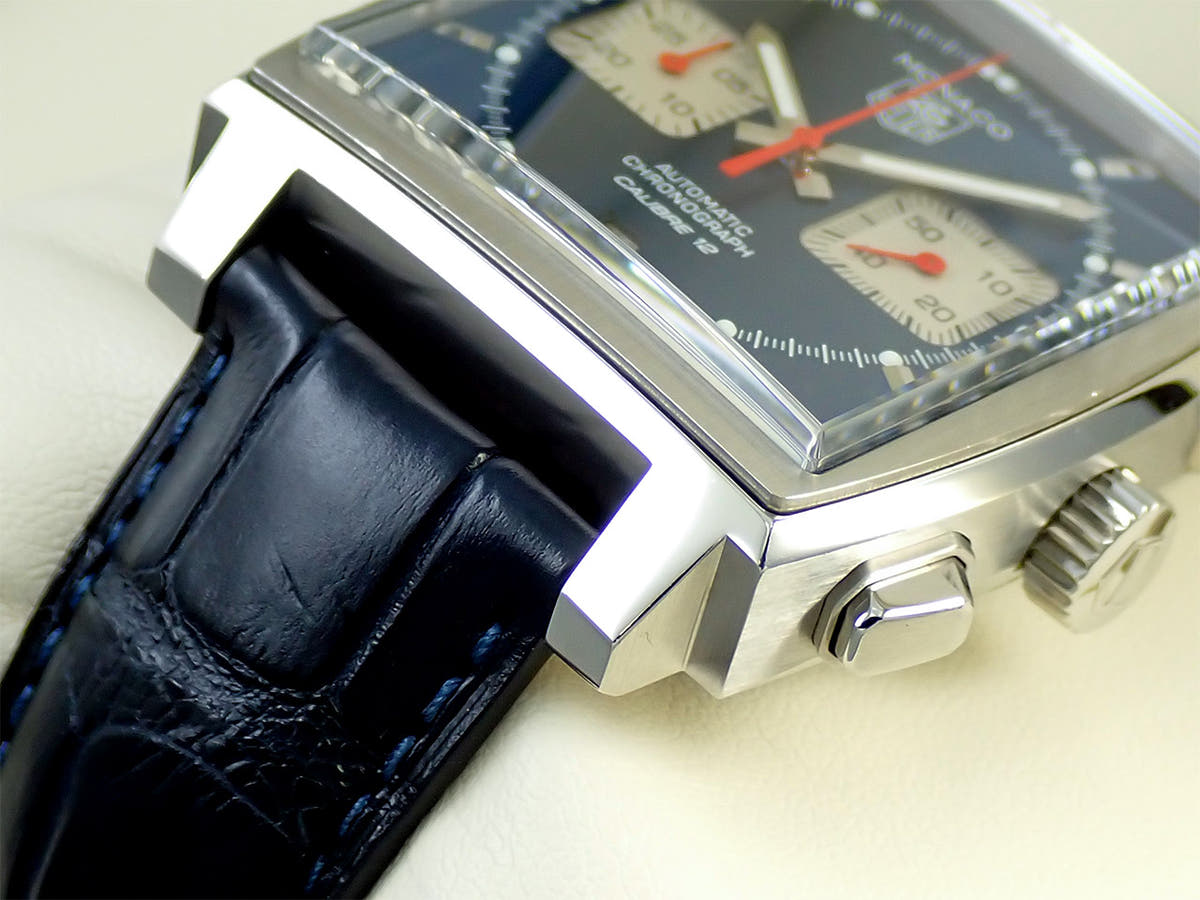 Tag Heuer Monaco Steve McQueen Ref.CAW2111.FC6183 Blue Dial Used 7SJFX4JU