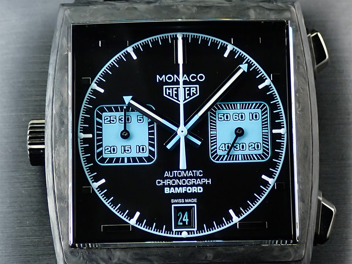タグホイヤー モナコ BAMFORD Ref.CAW2190.FC6437 ブラック文字盤 美品 M72PMRUY
