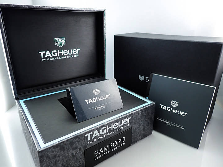 タグホイヤー モナコ BAMFORD Ref.CAW2190.FC6437 ブラック文字盤 美品 M72PMRUY