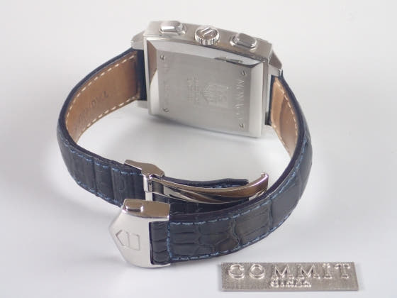 Tag Heuer Monaco Chronograph Ref.CW2113.FC6183 Blue Dial Used Monaco