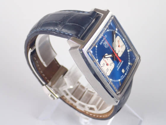 タグホイヤー モナコクロノグラフ Ref.CW2113.FC6183 ブルー文字盤 中古 monaco