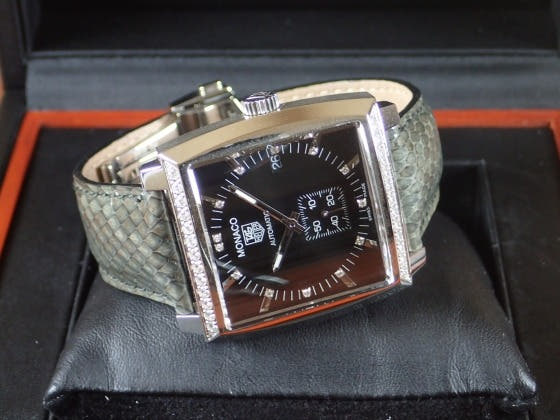 タグホイヤー モナコ Ref.WW2118.FC6216 ブラック文字盤 中古 monaco-2