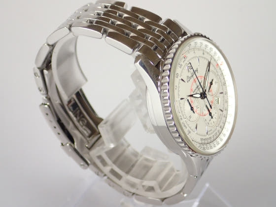 ブライトリング モンブリラン Ref.A414G96NP シルバー文字盤 中古 montbrillan