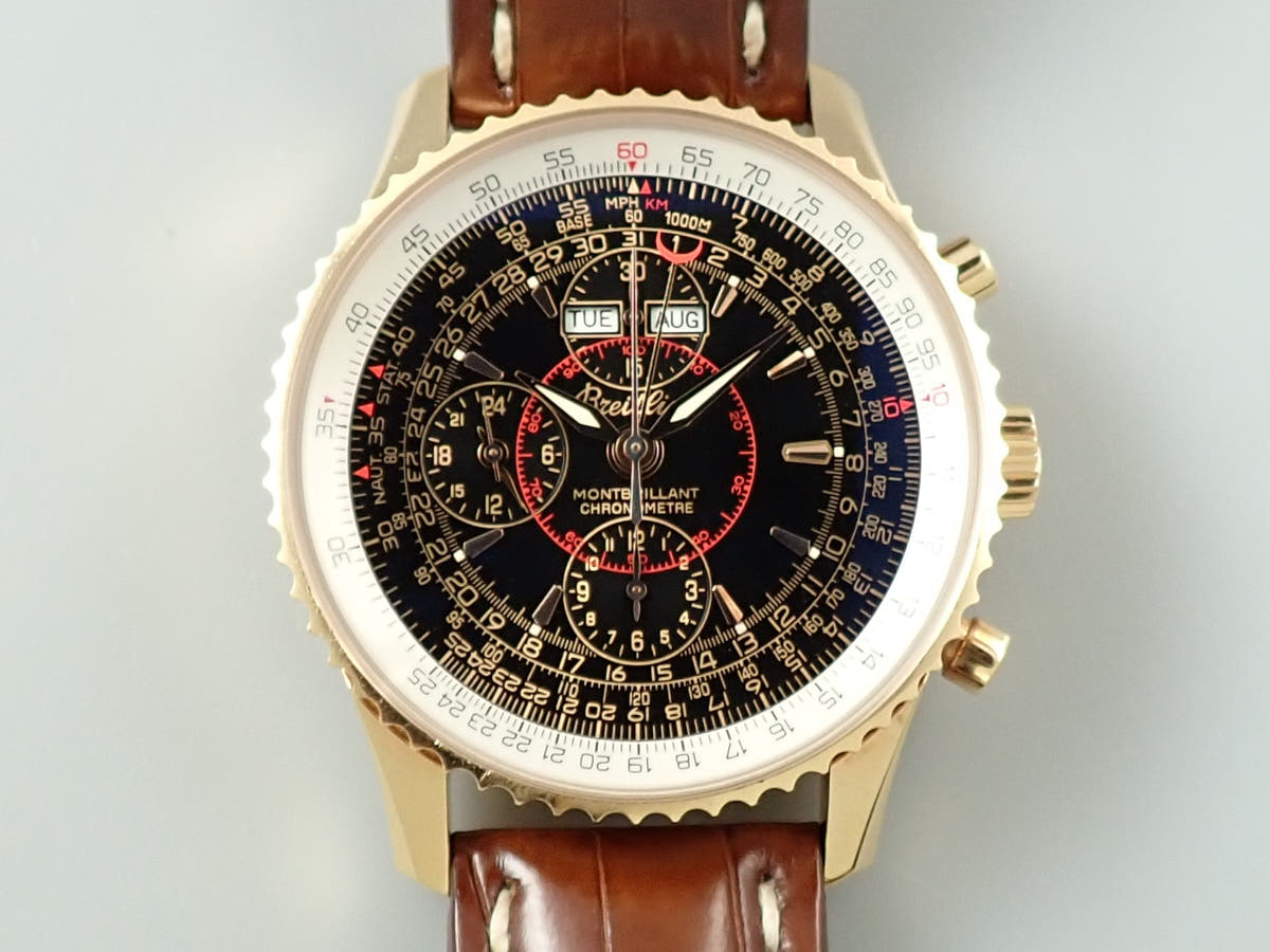 Breitling Montbrillant Datra Ref.R2133012/B856 Black Dial Used 23P7S535