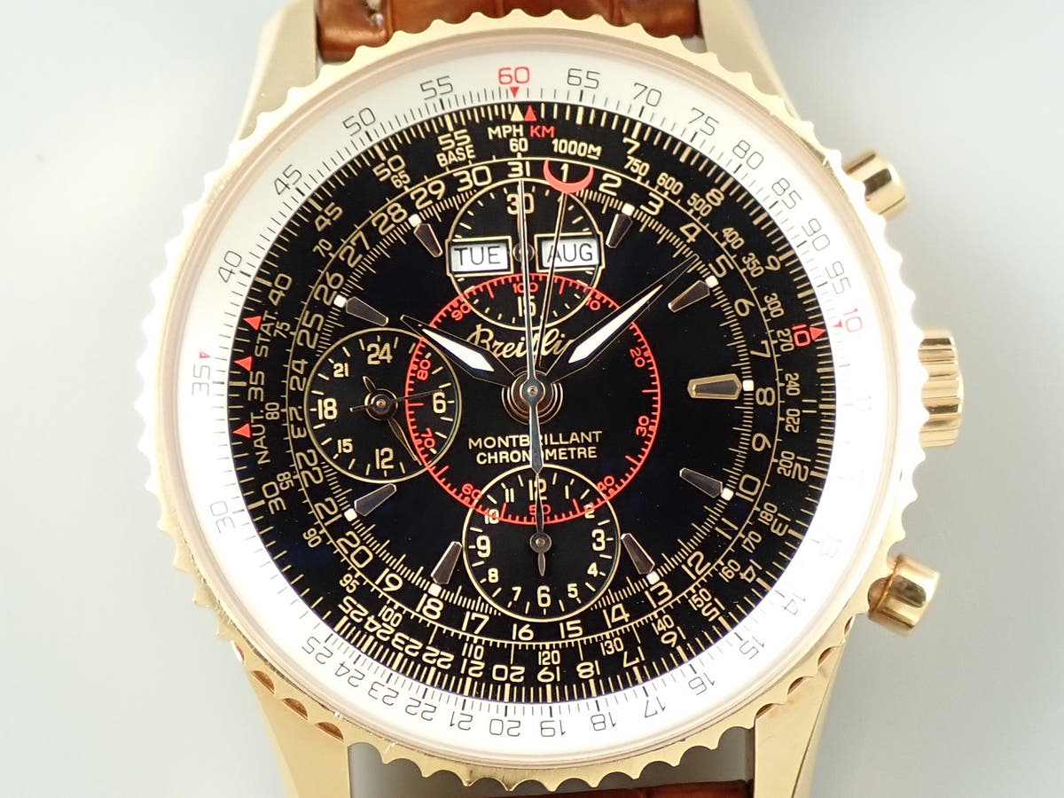 Breitling Montbrillant Datra Ref.R2133012/B856 Black Dial Used 23P7S535