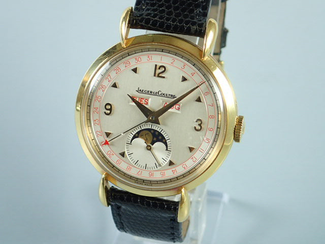 Jaeger-LeCoultre Triple Calendar Moon Phase Ref.141.008