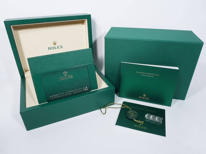 Rolex Explorer 36 Ref. 124270 Stainless Steel, Black Dial, Oyster Bracelet, Unworn mzb6fsom
