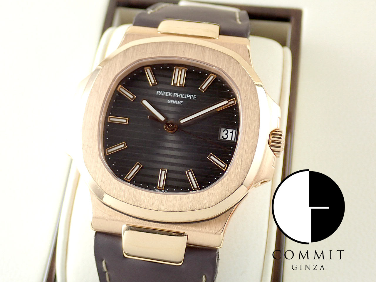 Patek Philippe Nautilus 18KRG &lt;Warranty, Box, etc.&gt;