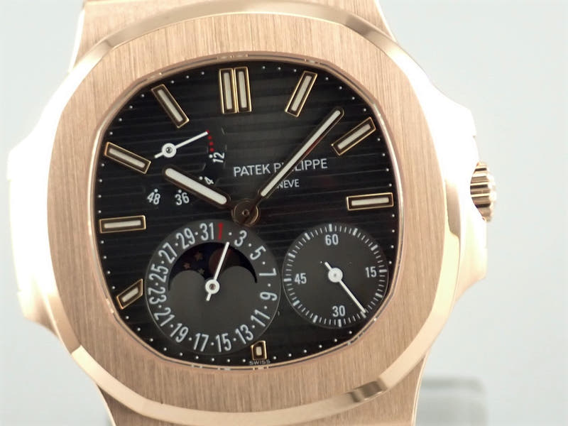 パテックフィリップ ノーチラス Ref.5712R-001 ブラックブラウン文字盤 中古 nautilus-115
