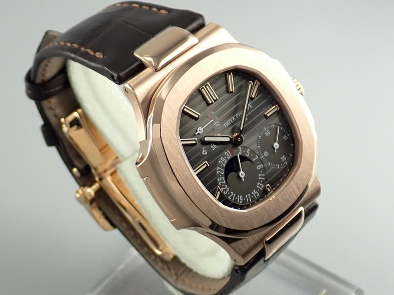 パテックフィリップ ノーチラス Ref.5712R-001 ブラックブラウン文字盤 中古 nautilus-115