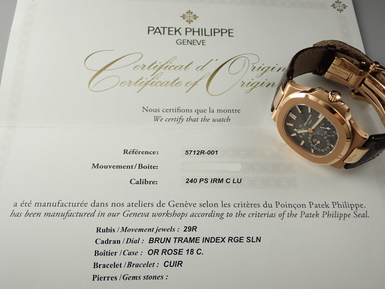 Patek Philippe Nautilus Petite Complication [Good Condition] &lt;Warranty, Box, etc.&gt;