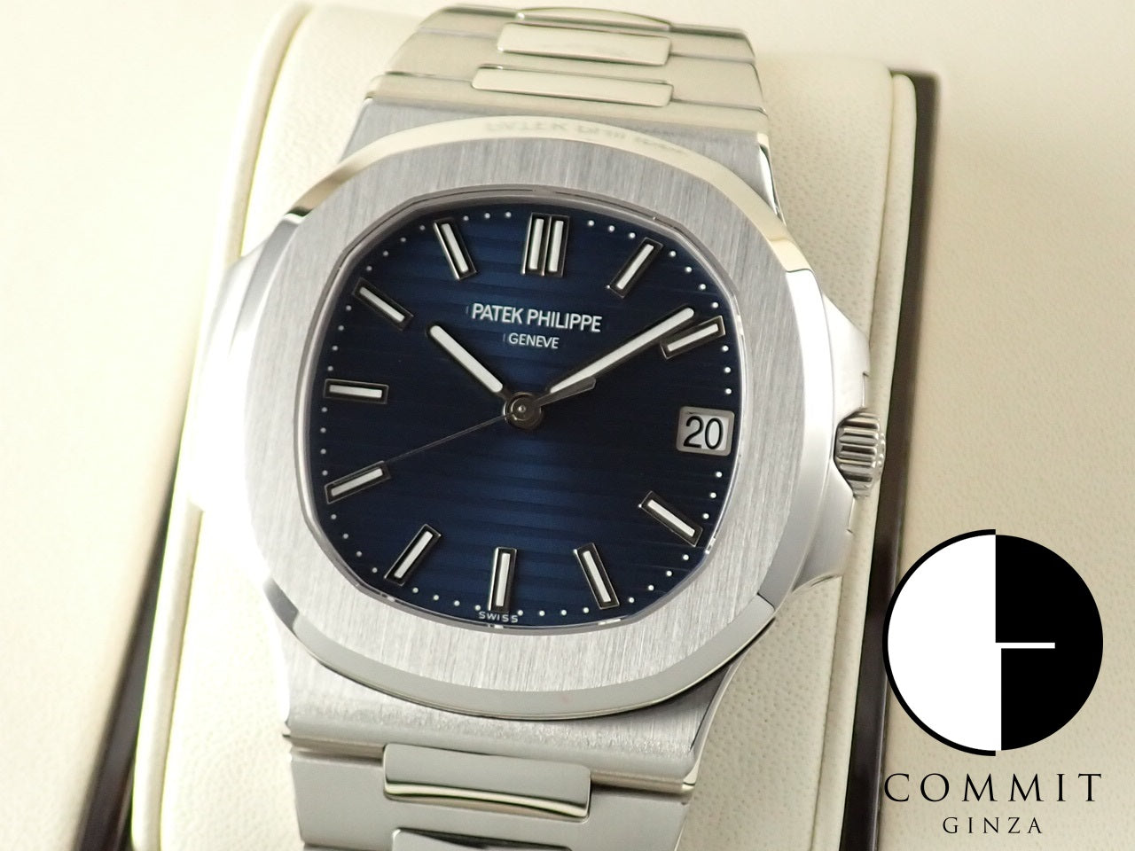 Patek Philippe Nautilus Large Size PT [Good Condition] &lt;Warranty, Box, etc.&gt;