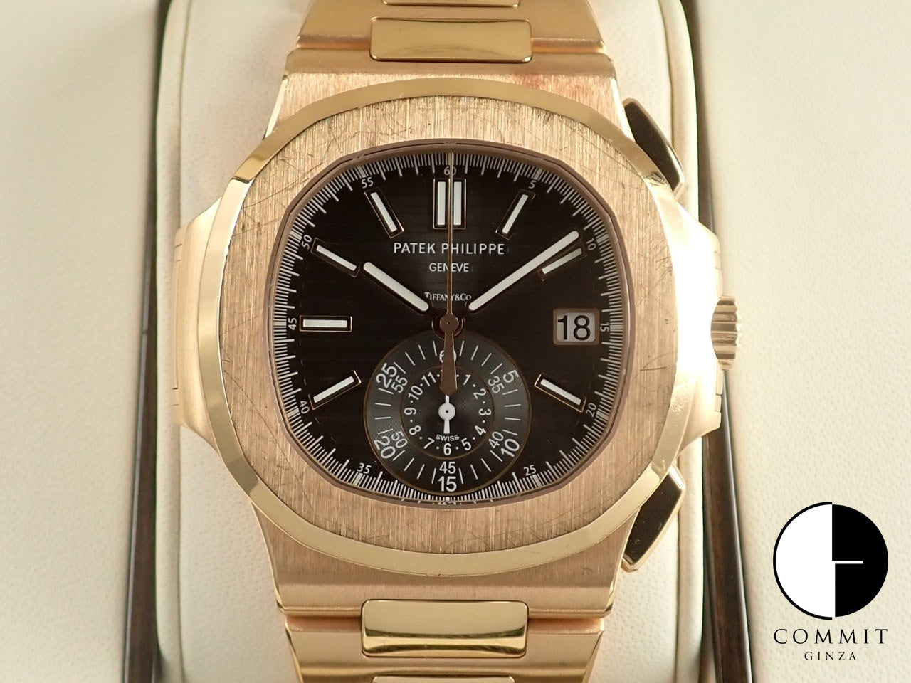 Patek Philippe Nautilus Chronograph Tiffany Double Name &lt;Warranty, Box, etc.&gt;