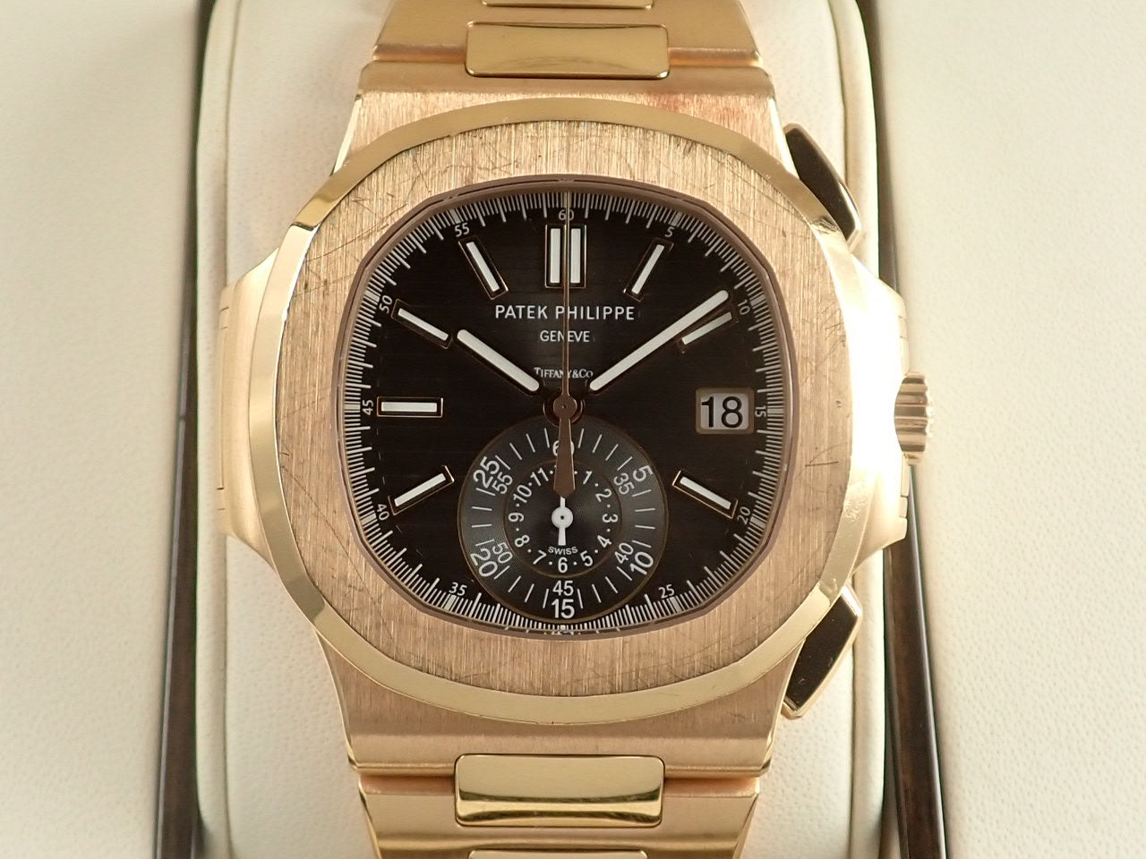 Patek Philippe Nautilus Chronograph Tiffany Double Name &lt;Warranty, Box, etc.&gt;