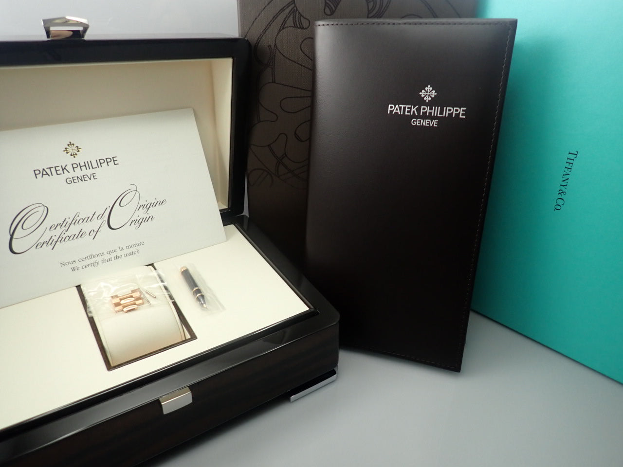 Patek Philippe Nautilus Chronograph Tiffany Double Name &lt;Warranty, Box, etc.&gt;