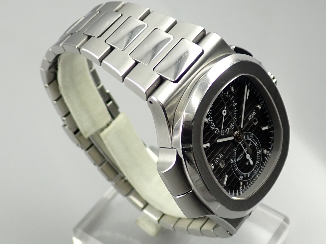 Patek Philippe Nautilus Travel Time Chronograph &lt;Warranty Box and Others&gt;