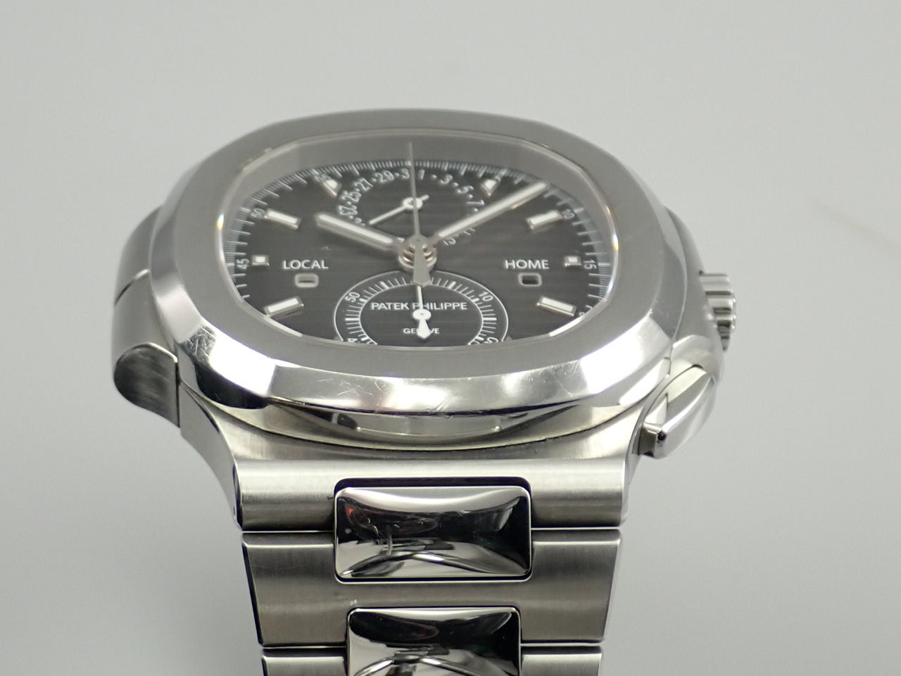 Patek Philippe Nautilus Travel Time Chronograph &lt;Warranty Box and Others&gt;