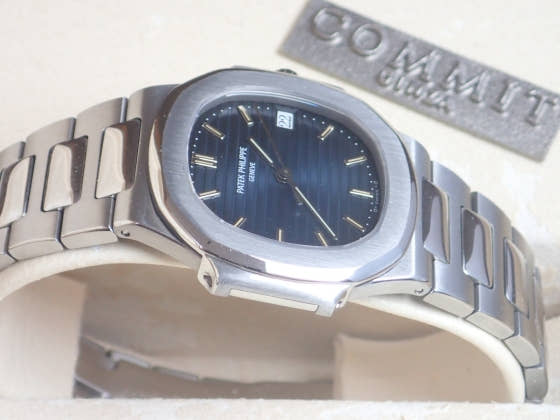 パテックフィリップ ノーチラス Ref.3900/1 ブルー文字盤 中古 nautilus-13