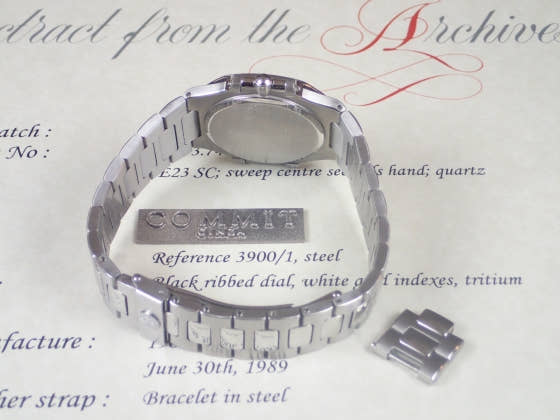 パテックフィリップ ノーチラス Ref.3900/1 ブルー文字盤 中古 nautilus-13