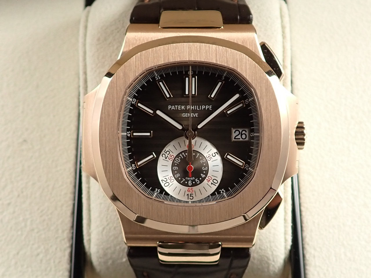 Patek Philippe Nautilus Chronograph [Excellent condition] &lt;Warranty box and other details&gt;