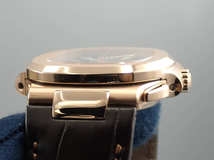パテックフィリップ ノーチラス クロノグラフ Ref.5980R-001 ローズゴールド ブラウン文字盤